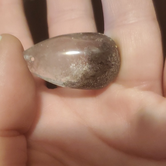 New Pear Shape Phantom Quartz Pendant. - Picture 5 of 9